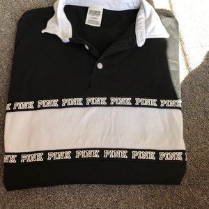 Long sleeve pink nation shirt